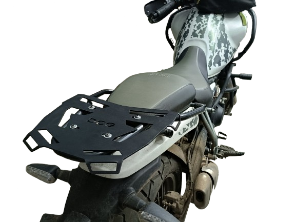 DCG Himalayan 450 Top Rack Plate | Luggage Rack | Carrier Plate for Himalayan Model (Black)