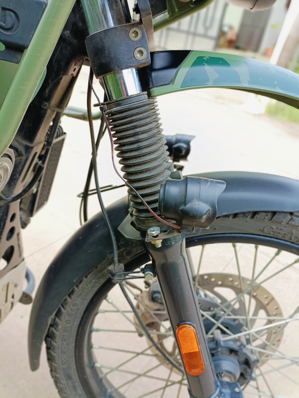 DCG Fog Light Mount for Himalayan